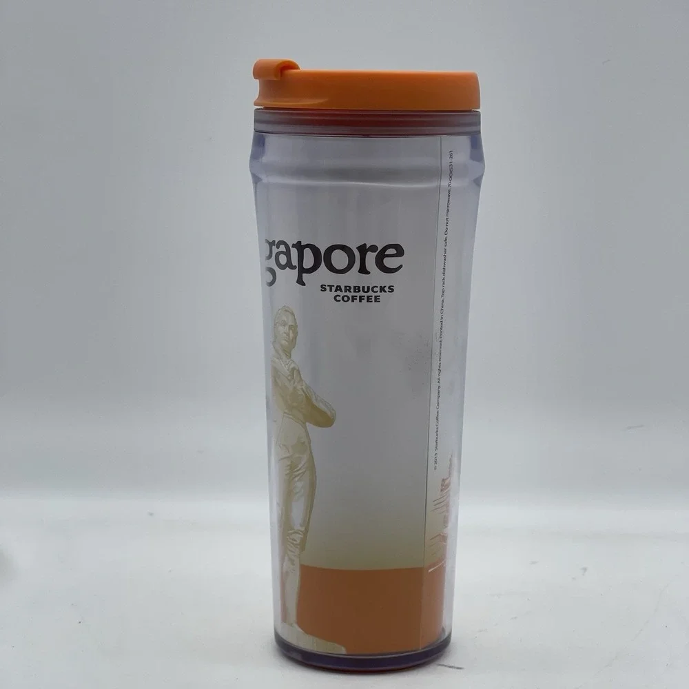 Starbucks Coffee 11032391 Singapore Global Icon Series 12 ounce Travel Tumbler‎